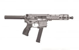 Fostech - Stealth Black Widow - Semi-Auto AR-15 Pistol - 7.5" Barrel - 9mm - 33 Round OEM Glock Magazine - Echo ARII Trigger - 10011T9MMD5