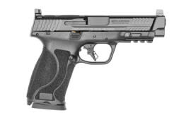 Smith & Wesson 13387 M&P M2.0 10MM 4.6" 15+1 3Dot, Optic Ready, Black Interchangeable Backstrap Grip Black Armornite Stainless Steel