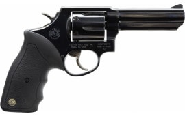 Taurus 82 Medium Frame 38 SPL +P Service Revolver, 4in Barrel 6rd Fixed Sight Synthetic Grip Blued - 2820041 