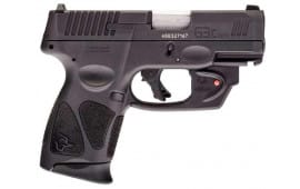 Taurus G3C 9mm 3.26" BBL 12rd Semi-Auto Pistol W/ Viridian Laser, 3 Mags