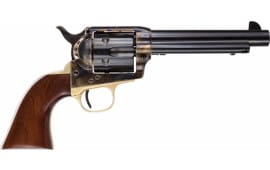 Taylor's & Company Uberti The Ranch Hand 45LC Revolver, 5.5in Barrel Brass - 451