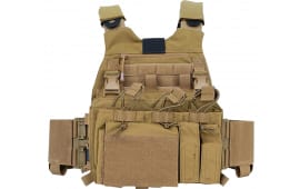 Guard Dog Body Armor Trakr Pro RECCE/ Minimalist Style Plate Carrier- Flat Dark Earth (FDE) - TRAKR-FDE-PRO