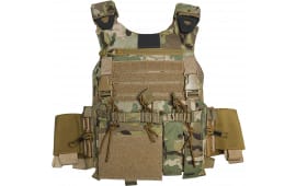 Guard Dog Body Armor Trakr Pro RECCE/ Minimalist Style Plate Carrier- Green Camoflage- TRAKR-MC-PRO
