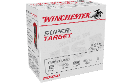 Winchester Ammo TRGT12908 Super Target 12 Gauge 2.75" 1 oz 8 Shot - 25sh Box