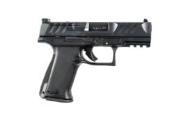Walther 2842734 PDP F-Series 4" FS, Optic Ready, 15 Round Magazine, Adjustable Rear Sight, Black Polymer Frame