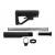 TacFire MAR050B AR-15 Stock Kit, Black Matte, 6-Position Stock, Carbine Buffer Spring, 3 oz. Buffer.