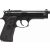 Beretta J92M9A0M M9 9mm LTD 15+1 4.9" Synthetic Black Grip Bruniton Barrel