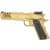 Iver Johnson Eagle XL Ported GIJ38 Pistol, .45 ACP, 6" Barrel, 8+1, Semi-Auto, 24K Gold, Wood Grips, Ported Barrel.