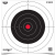 Birchwood Casey 37013 EZE-Scorer 12" Bullseye Paper Hanging Pistol/Rifle Black/Red 13 Per Pkg