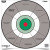 Birchwood Casey 37245 EZE-Scorer Handgun Trainer 12" Bullseye Paper Hanging Gray/White 13 Per Pkg