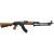 Zastava ZR72762W M72 RPK Rifle, 7.62x39 Caliber, 1-30rd Magazine, 1.5mm Receiver, Bulged Trunnion, 21"  Ribbed Barrel, Bipod, Wood Stock