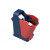 Maglula UP60US Lula Loader & Unloader Double & Single Stack Style made of Polymer with Red, White, and Blue Finish for 9mm Luger, 45 ACP Pistols