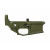 Griffin Armament MK2 Ambi Stripped AR-15 Lower Receiver - Ambidextrous Controls - Flared Magwell - Warhawk Green - MK2ALWHG