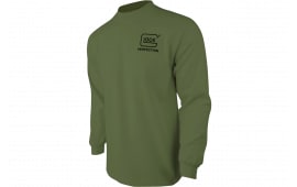 Glock AP96070 Born IN Austria LS Shirt Milgrn 3XL