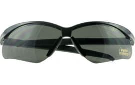 Walkers Game Ear GWPSGLSMK Shooting Glasses Crosshiar Polycarbonate Smoke Gray Lens Black
