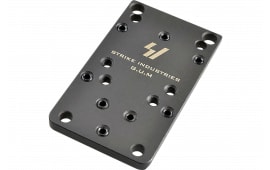 Strike Industries GLOCKGUMV2 Universal Optic Mount for Glock Version 2 Black Compatible w/Glock (Except 42/43/43X/48)
