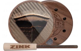 Avian X Thunder Ridge Striker Glass Turkey Call, Walnut Pot, Glass Surface, Realistic Yelps & Clucks.