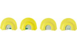 Hunters Specialties Fearsome 4 Diaphragm Turkey Call 4-Pack, Hands-Free Design, Yellow Calls