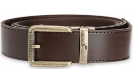 Team Nexbelt Operating PCS3327 EDC Espresso Leather 1.50" Wide Buckle Closure