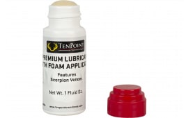 TenPoint Premium Lubricant with Foam Applicator for Crossbow Strings and Cables, Internal Spring Prevents Spilling.