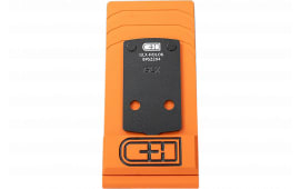 C&h Precision GLXHOLOK V4 MIL/LEO Adapter Black Anodized Holosun 407K/507K Pattern Footprint