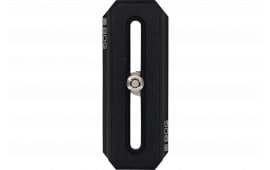 BOG ARCA-Swiss Optics Plate 1204206, Aluminum, 1/4-20 Stud with 3/8-16 Adapter, Black