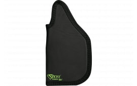 Sticky Holsters OR11MOD OR-11 Black w/Green Logo Latex Free Synthetic Rubber for Optic & Laser - Fits Glock 34/35/41, FN 5.7/45 Tac/509 Tac, Springfield XD-M 5.25 Ambidextrous
