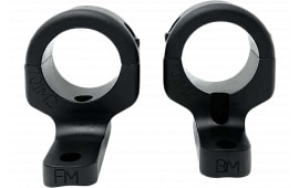 DNZ 701H2 2-Piece Base/Rings For Rem 700/Howa/Weatherby Vanguard 1" Rings High Black Matte Finish
