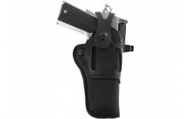 Galco SA95RB Switchback Strongside Crossdraw Belt Black Hybrid Leather-Synthetic Ambidextrous