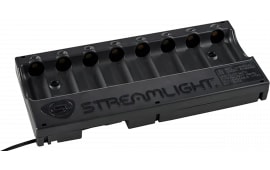 Streamlight 8-Unit Bank Charger with SL-B9 Li-Ion Batteries, Electronics, 12V DC, 8 Charging Bays