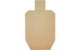Action Target IPSC-CB IPSC/USPSA Cardboard Target 18" x 30" Hanging, Brown/White, 100 Pack
