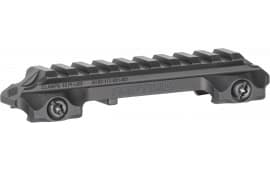 Reptilia LLC 100270 RMU Mount 9 Slot Black 7075-T6 Aluminum Mil-Spec 1913 Picatinny Rail Mount