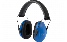 Allen ULTRX Slim Profile Youth Passive Hearing Protection Blue, Over-the-Head, NRR 23dB.