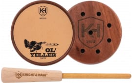 Knight & Hale KHT0200 Ol'Yeller SLA-TEK Pot Call Turkey Sounds Walnut/Yellowheart