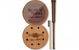 Rolling Thunder Terence Williamson Crystal Pot Call, Cherry Pot, Diamondwood Striker, Turkey Game Call.