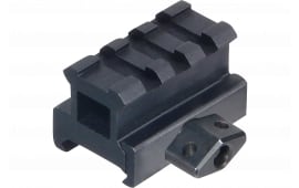 Leapers MNTRS08S3 Picatinny Riser Matte Black Anodized Aluminum Picatinny/Weaver Mount