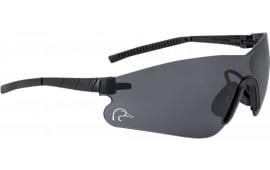 Radians DUY11020C Youth Safety Glasses, Smoke Gray Lens, Black Frame
