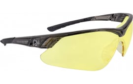 Radians DUHF13040C Mirage Safety Glasses Eye Protection Amber Lens 99.9% UV Scratch Resistant Half Frame.