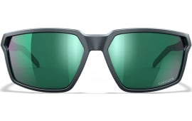 Wiley X AC6SRA07 Sierra M/L Green Mirror Lens Polycarbonate Matte Graphite Frame