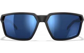 Wiley X AC6SRA09 Sierra M/L Blue Mirror Lens Polycarbonate Matte Black Frame