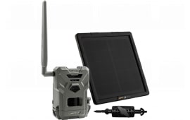 Spypoint FLEX-M Solar Bundle Cellular Trail Camera, 28MP Photos, 720p Video, Compact Solar Panel Included.