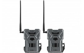 SPYPOINT Flex-Dark Trail Camera Twin Pack, 40MP Photos, 1080p Video, No-Glow LEDs, 100ft Detection Range.