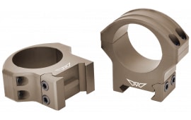 Warne 8502TM HyperLite Dark Earth Cerakote MagnaFusion Alloy 1" Tube Picatinny/Weaver/Maxima Fits Tikka
