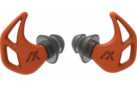 Axil X20 Earplugs Hearing Protection 24 dB SNR In The Ear Blaze Red Water & Sweat Resistant.