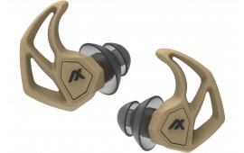 Axil X30i Hearing Protection Earplugs, 25 dB SNR, Water & Sweat Resistant, Dual-Mode Noise Control.