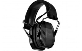 Axil MX Passive Hearing Protection Earmuffs, Over the Head, Black, 32 dB SNR, Dust/Sweat/Water Resistant.