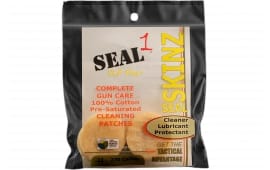 Seal 1 Seal SKINZ Cleaning Patches 270-30 Cal 1.75" Cotton Pre-Saturated with CLP Plus Paste.