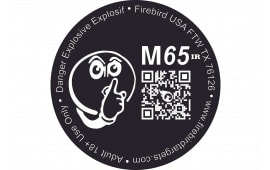 Firebird USA M65IR Reactive Target, 65mm Biodegradable IR-Reflective Polymer, Flash/Smoke, 10-Pack.