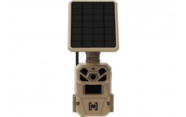 Moultrie Edge Solar Cellular Trail Camera, 40MP Photos, 1080p HD Video, Integrated Adjustable Solar Panel.