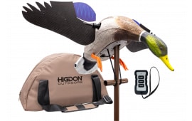 Higdon Flasher Pro Guide Pack Mallard Drake Decoy w/ Remote, 44" Pole